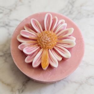 Floral Pink Artisan Soap